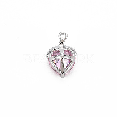 Brass Rhinestone Charms KK-S364-240P-1