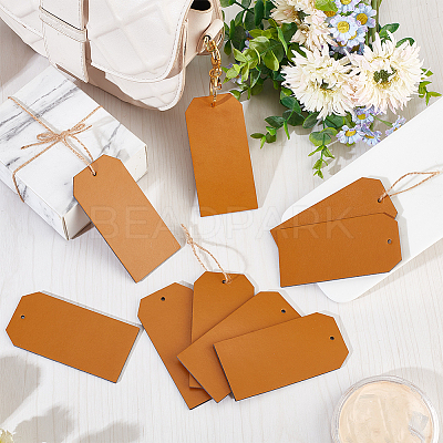 Imitation Leather Tags AJEW-WH0330-02A-1