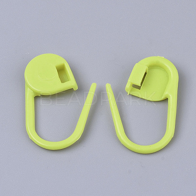 Plastic Knitting Crochet Locking Stitch Markers Holder TOOL-R028-15-1