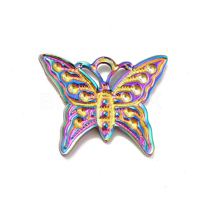 Ion Plating(IP) 304 Stainless Steel Pendant Rhinestone Settings STAS-F282-10MC-1