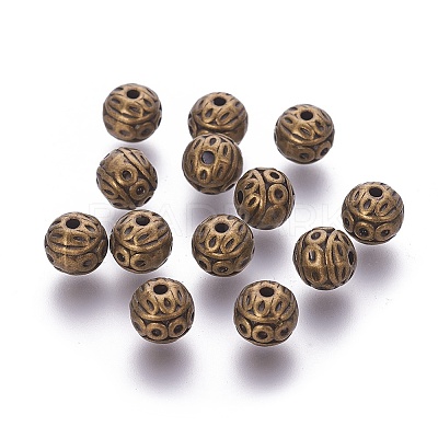 Tibetan Style Zinc Alloy Beads LS-PALLOY-L230-01AB-NR-1