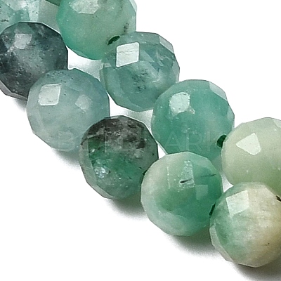 Natural Emerald Beads Strands G-Z106-A02-4mm-02-1