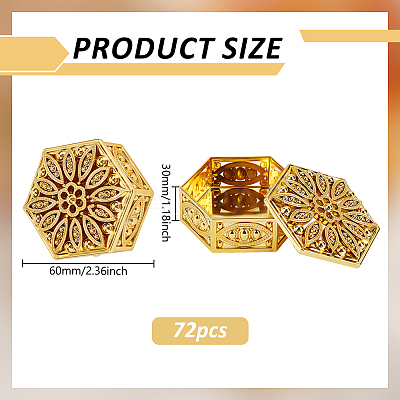 72Pcs Plastic Candy Boxes CON-WA0001-11-1