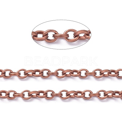 Brass & Stainless Steel Cable Chains CHC-XCP0001-22-1