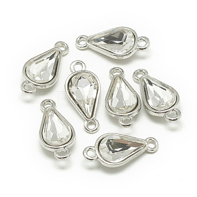 Alloy Glass Links connectors PALLOY-T025-8x13mm-01-1