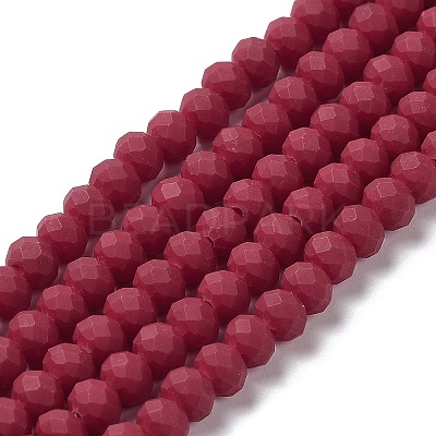 Glass Beads Strands EGLA-A034-P10mm-MD02-1