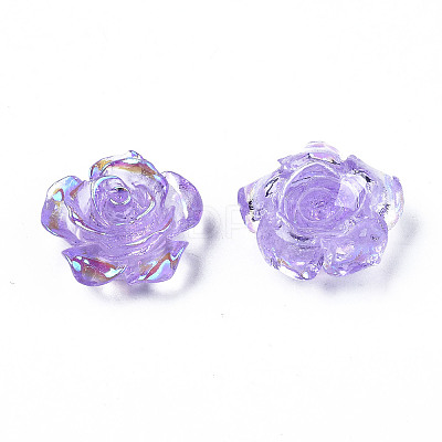 Transparent Resin Cabochons CRES-N030-001B-01-1