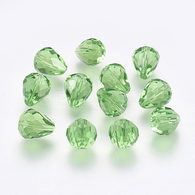 Imitation Austrian Crystal Beads SWAR-F062-12x10mm-16-1