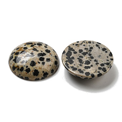 Natural Dalmatian Jasper Cabochons G-C115-02B-21-1