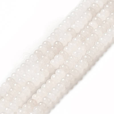 Natural White Jade Beads Strands G-D481-17B-1