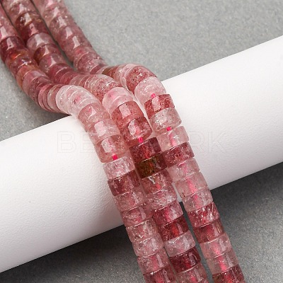 Natural Strawberry Quartz Beads Strands G-Z006-C50-1