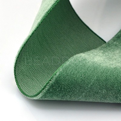 Polyester Velvet Ribbon for Gift Packing and Festival Decoration SRIB-M001-23mm-587-1