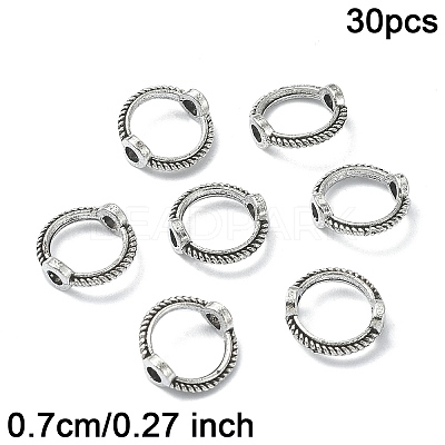 Tibetan Style Zinc Alloy Bead Frames FIND-YW0004-43C-1