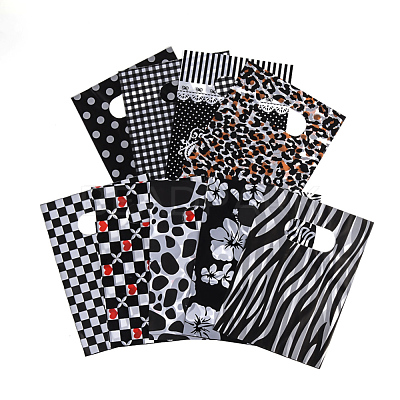 Printed Plastic Bags PE-T003-25x35cm-01-1