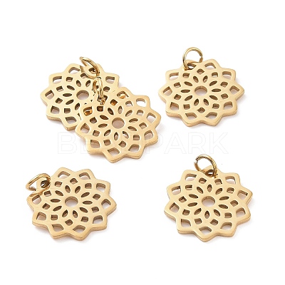 PVD Vacuum Plating 304 Stainless Steel Pendants STAS-S105-T516G-1