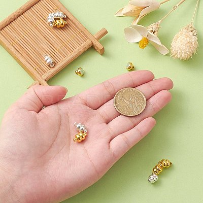 10 Sets 2 Colors Brass Magnetic Clasps KK-CJ0001-90-1