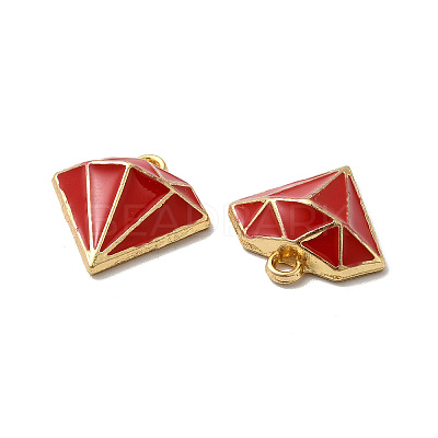 Alloy Enamel Pandants ENAM-K067-52KCG-07-1