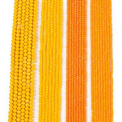 Opaque Solid Color Imitation Jade Glass Beads Strands EGLA-A044-P2mm-D29-1