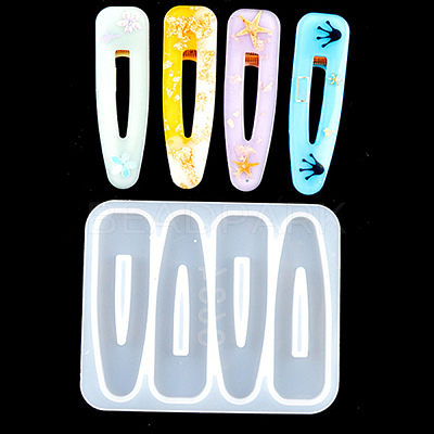 Hair Clip Silicone Molds DIY-D046-04-1