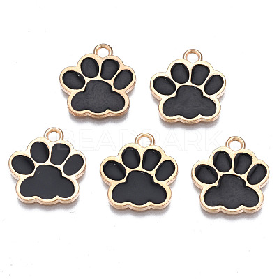 Alloy Enamel Pendants X-ENAM-T016-22LG-C-RS-1