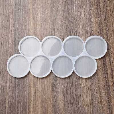 Flat Round DIY Silicone Molds DIY-A053-17D-1