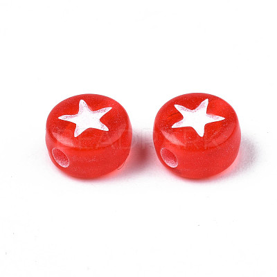 Transparent Acrylic Beads TACR-S135-029-1