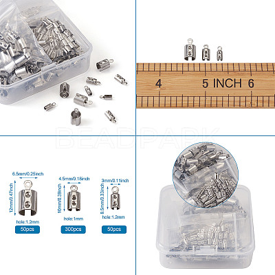 304 Stainless Steel Folding Crimp Ends STAS-TA0004-34-1