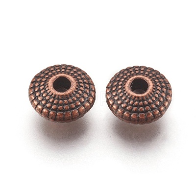 Tibetan Style Alloy Spacer Beads RLF0391Y-1