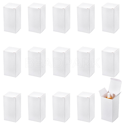 Folding Kraft Paper Mailer Boxes CON-WH0100-63B-1