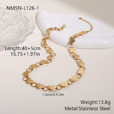 304 Stainless Steel Link Chain Necklaces WG2CD65-01-1