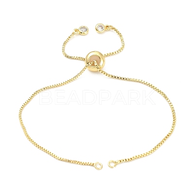 Rack Plating Brass Chain Bracelet Making KK-A142-017G-1