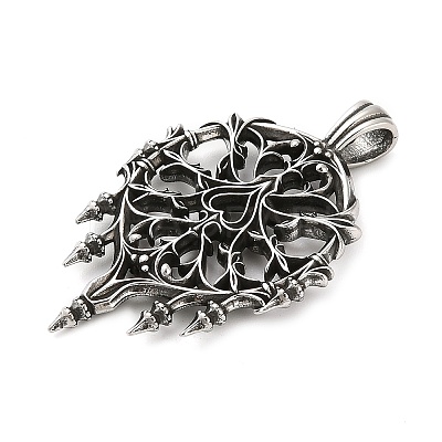Halloween 316 Surgical Stainless Steel Pendants LS-STAS-A123-01C-AS-1