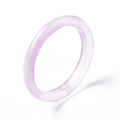 Natural White Chalcedony Linking Rings G-N0326-036-01-1
