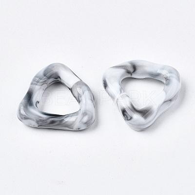 Opaque Resin Finger Rings RJEW-T013-005-A01-1