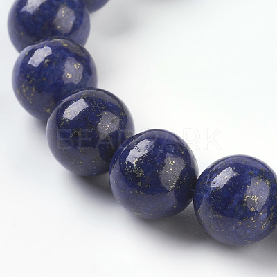 Natural Lapis Lazuli Beads Strands X-G-G087-10mm-1