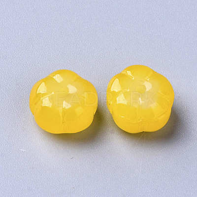 Imitation Jade Glass Beads GLAA-S190-002A-02-1