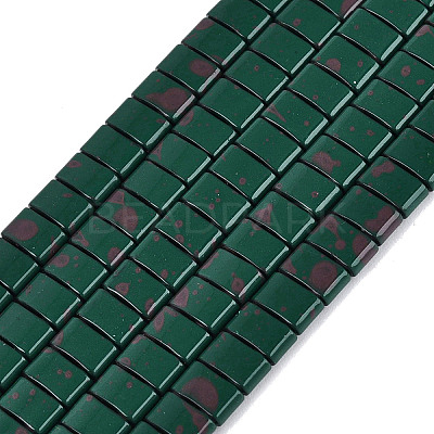 Spray Painted Synthetic Non-magnetic Hematite Bead Strands G-T124-02A-1-1