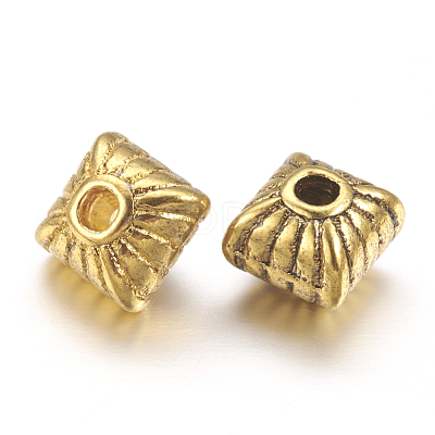 Tibetan Style Spacer Beads GLF5162Y-NF-1