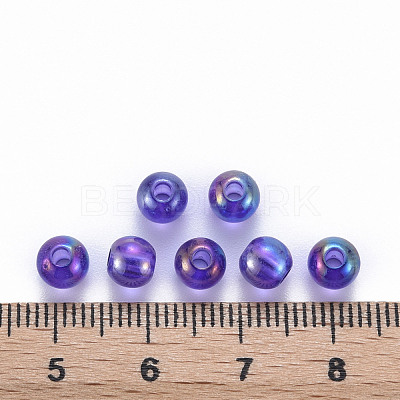 Transparent Acrylic Beads MACR-S370-B6mm-748-1