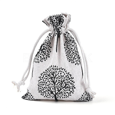 Burlap Packing Pouches ABAG-N009-04B-1