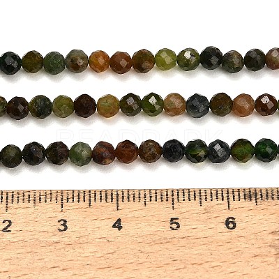 Natural Green Tourmaline Beads Strands GG-CBAA9B4-B01-03A-1