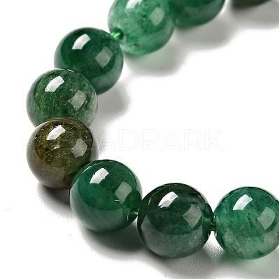 Natural Fuchsite Beads Strands X1-G-D470-12A-1-1
