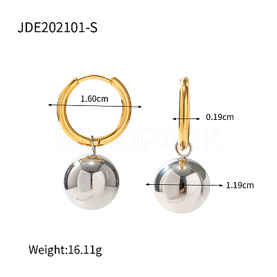 304 Stainless Steel Hoop Earrings FS-WG1861C-09-1