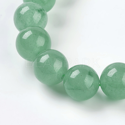 Natural Green Aventurine Beads Strands X-G-G099-10mm-17-1