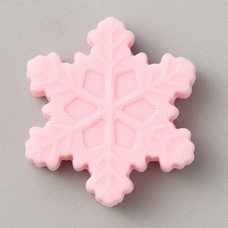 Snowflake Food Grade Eco-Friendly Silicone Beads LS-SIL-SZC0006-03E-1