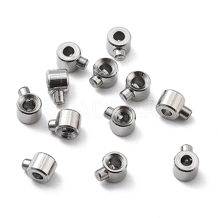 304 Stainless Steel Crimp Beads LS-STAS-L216-51P-1