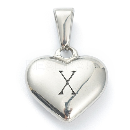 304 Stainless Steel Pendants STAS-P278-01X-P-1