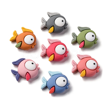 Marine Organism Theme Opaque Resin Decoden Cabochons RESI-S07-04B-1