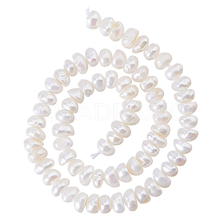 1 Strand Natural Keshi Pearl Cultured Freshwater Pearl Beads Strands PEAR-HS0001-26D-1