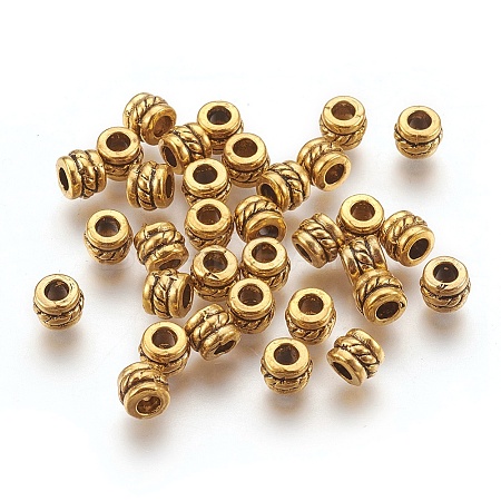 Tibetan Style Alloy Spacer Beads LS-GLF0447Y-1